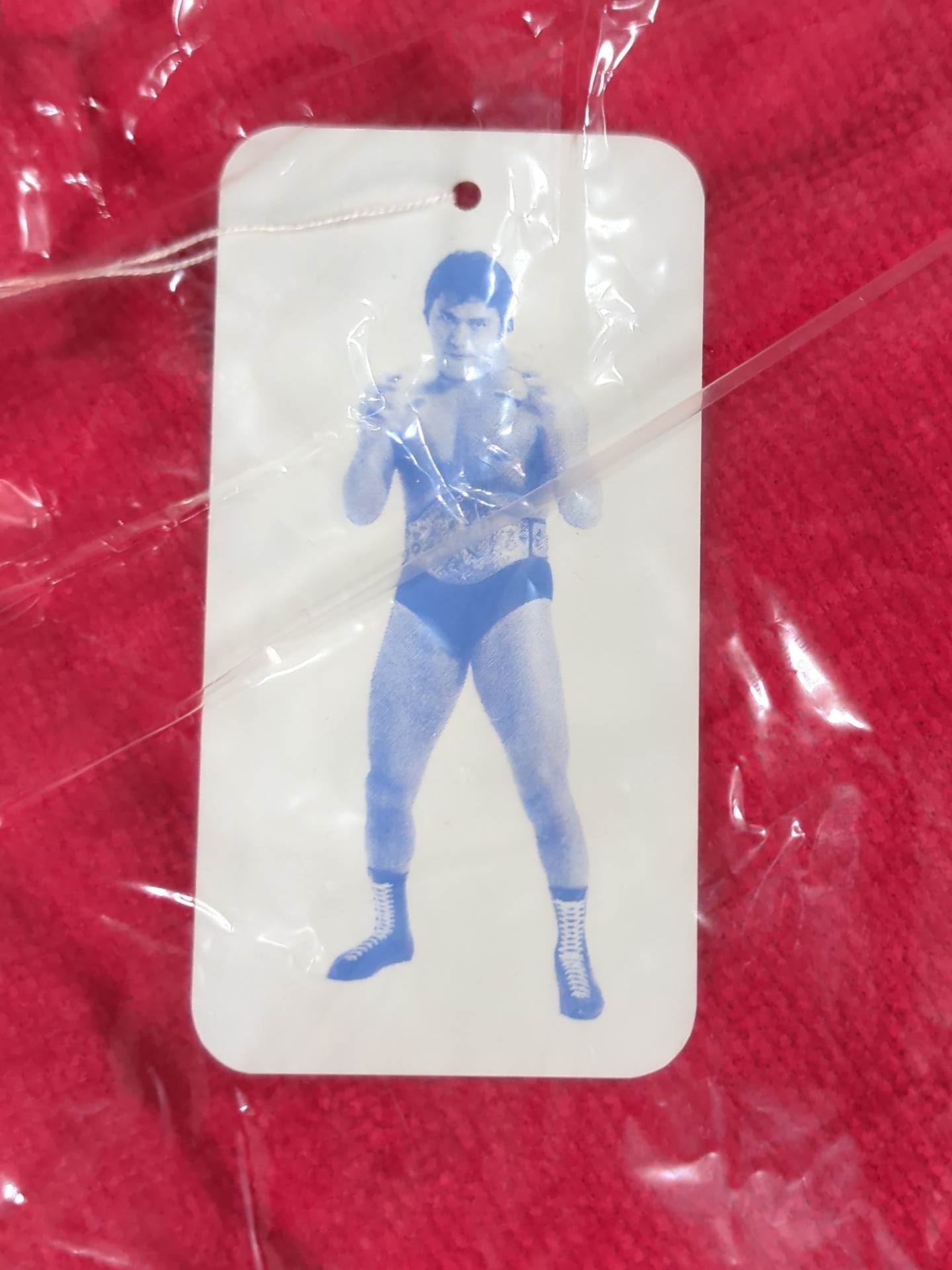 Antonio Inoki  "Fighting Spirit Sign Gold Embroidery" Sports Towel