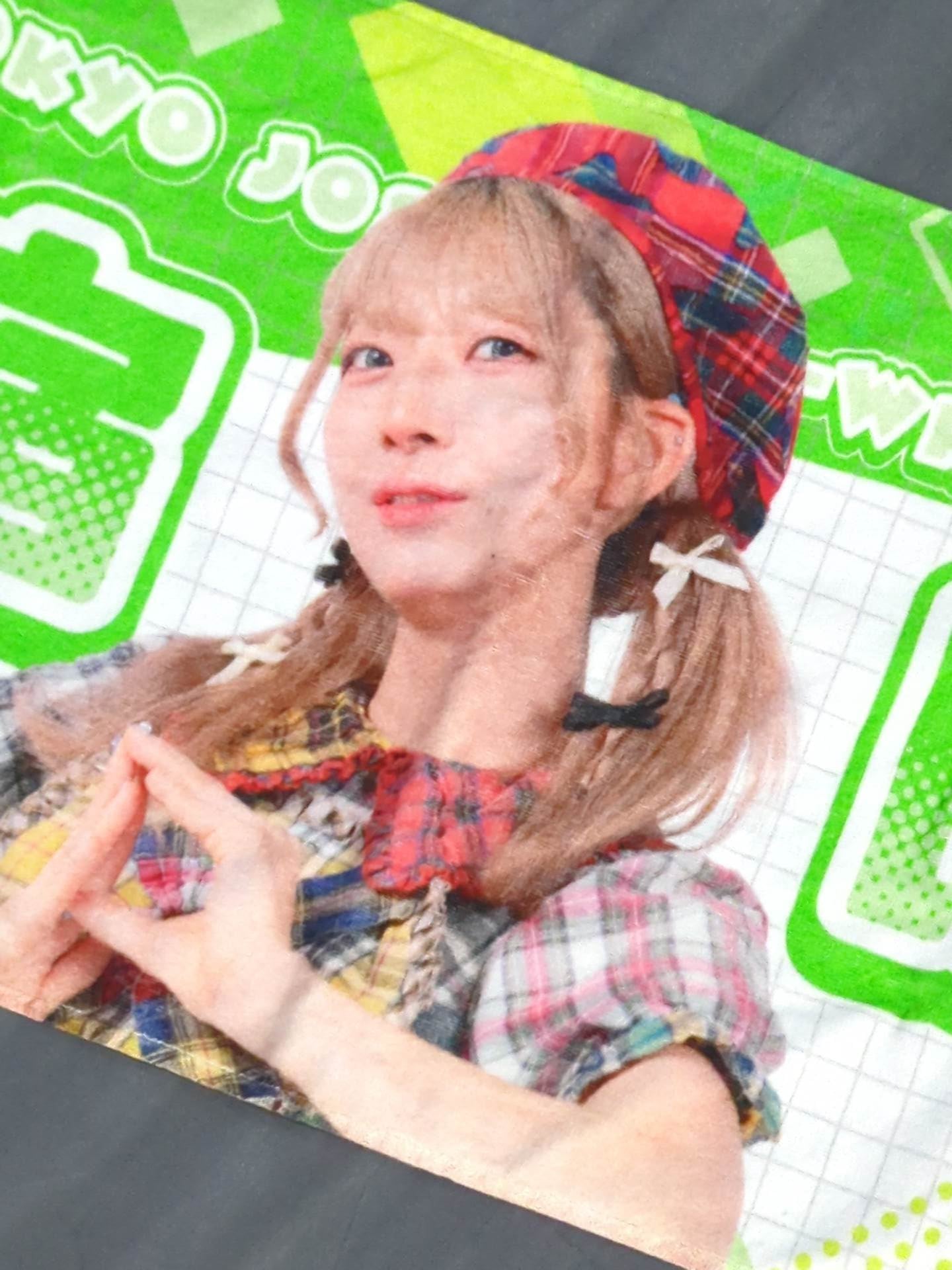 東京女子プロレス「原宿ぽむ」ビジュアル応援タオル