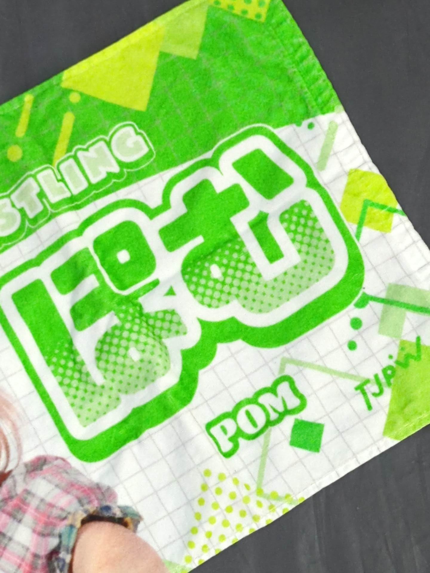 東京女子プロレス「原宿ぽむ」ビジュアル応援タオル