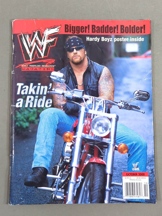 WWF MAGAZINE October 2000