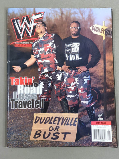 WWF MAGAZINE May 2001
