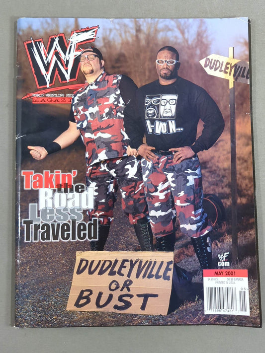 WWF MAGAZINE May 2001