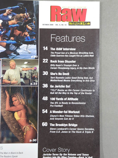 RAW MAGAZINE October 2000