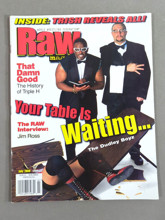 RAW MAGAZINE July 2000