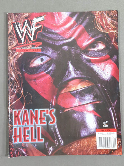 WWF MAGAZINE April 2001