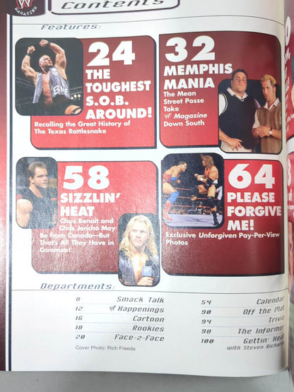 WWF MAGAZINE December 2000