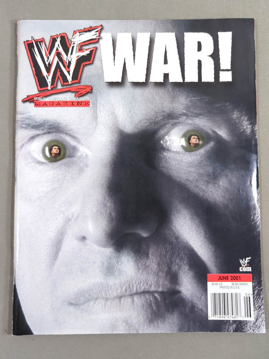 WWF MAGAZINE June 2001