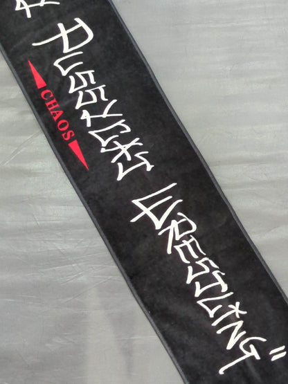 CHAOS "DESTROY PUSSY CAT Wrestling " muffler towel