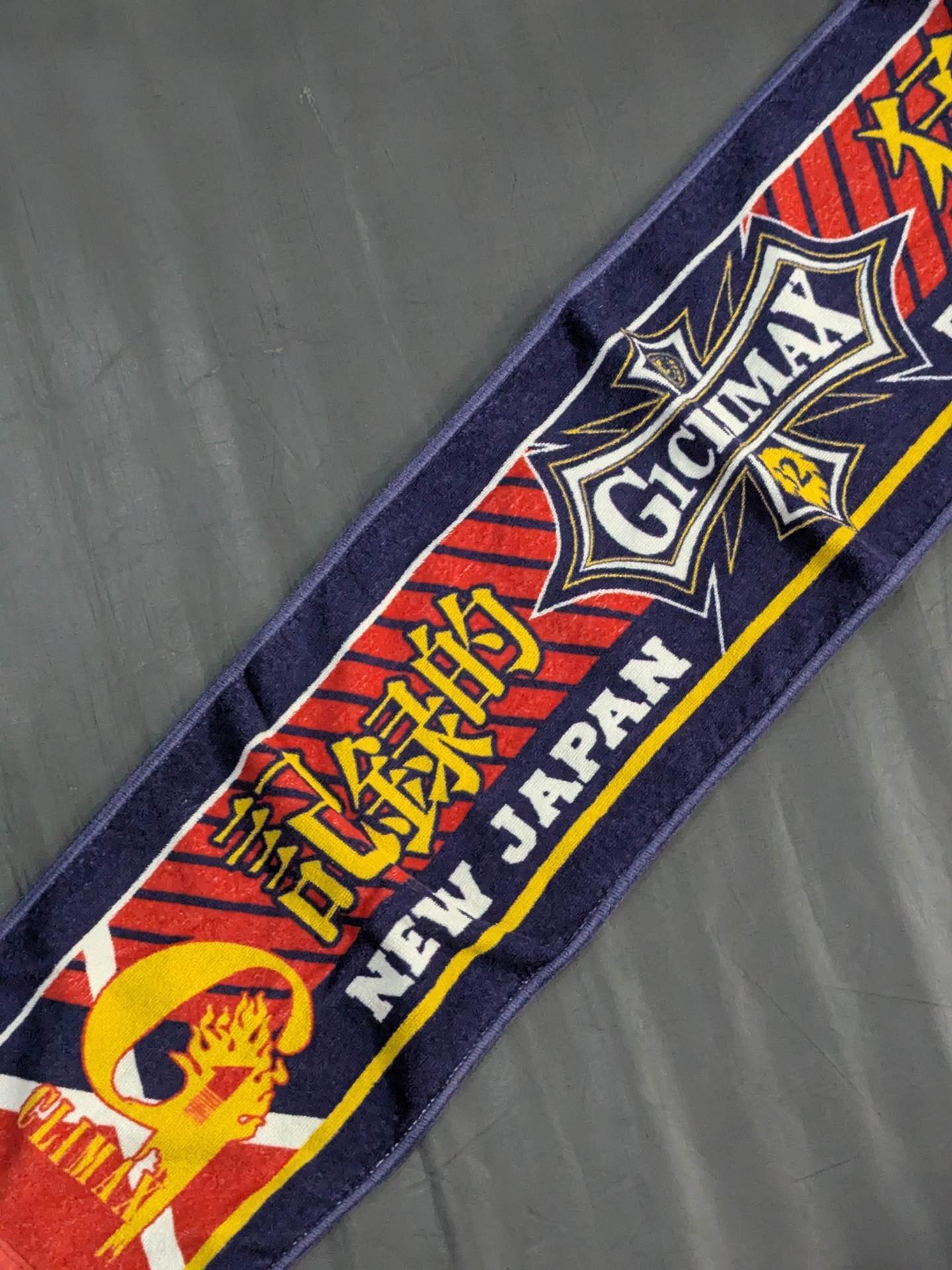 ★G1 CLIMAX 32★ Games Commemorative Muffler Towel