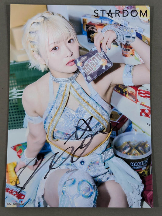 NATSUPOI  hand signed autograph  Starda Pro-Photo (O-8)