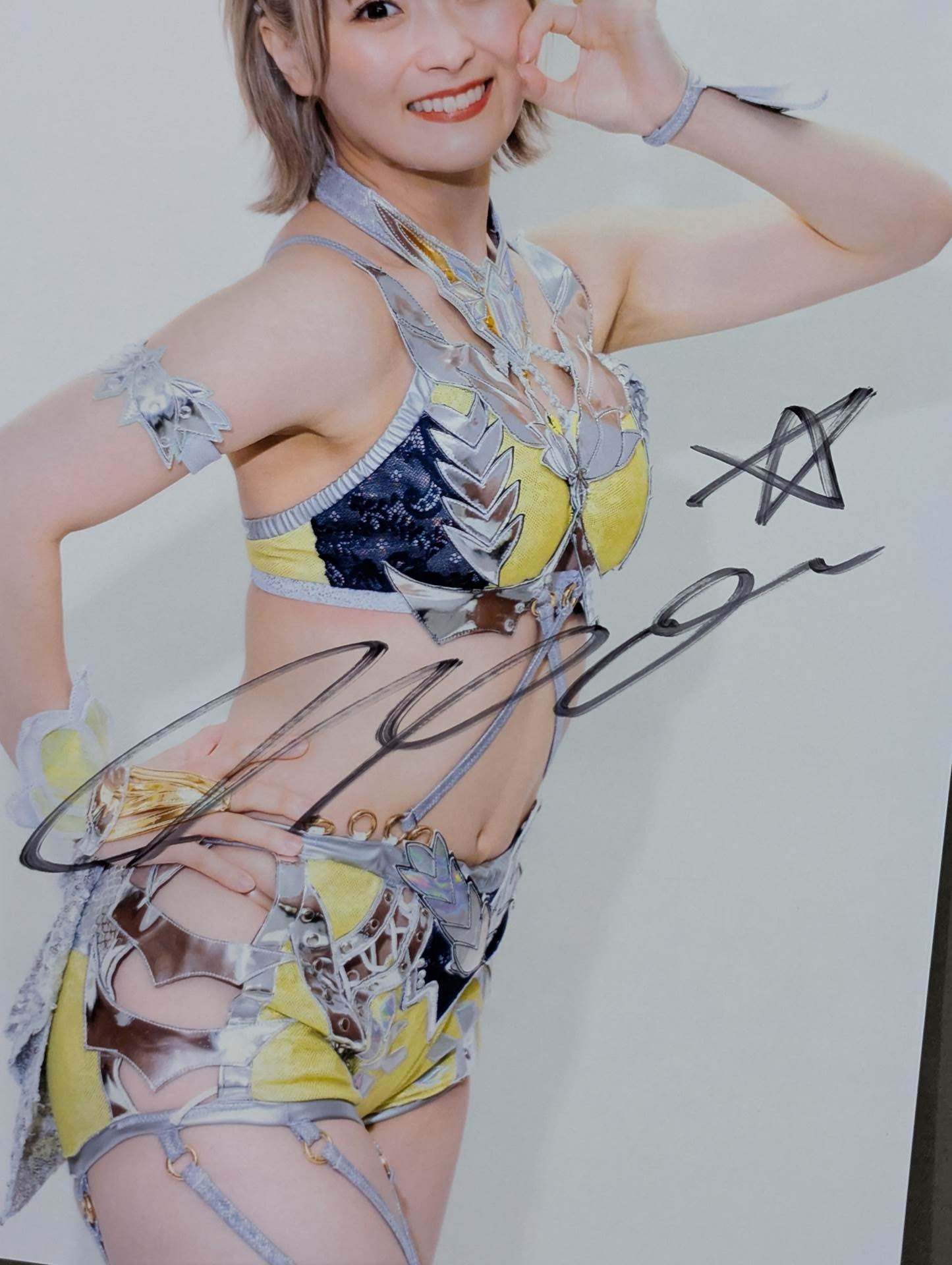 スターダム　なつぽい選手　直筆サイン入り写真集 なつぽい 直筆サイン入り スターダムポートレート(O-9) – 闘道館