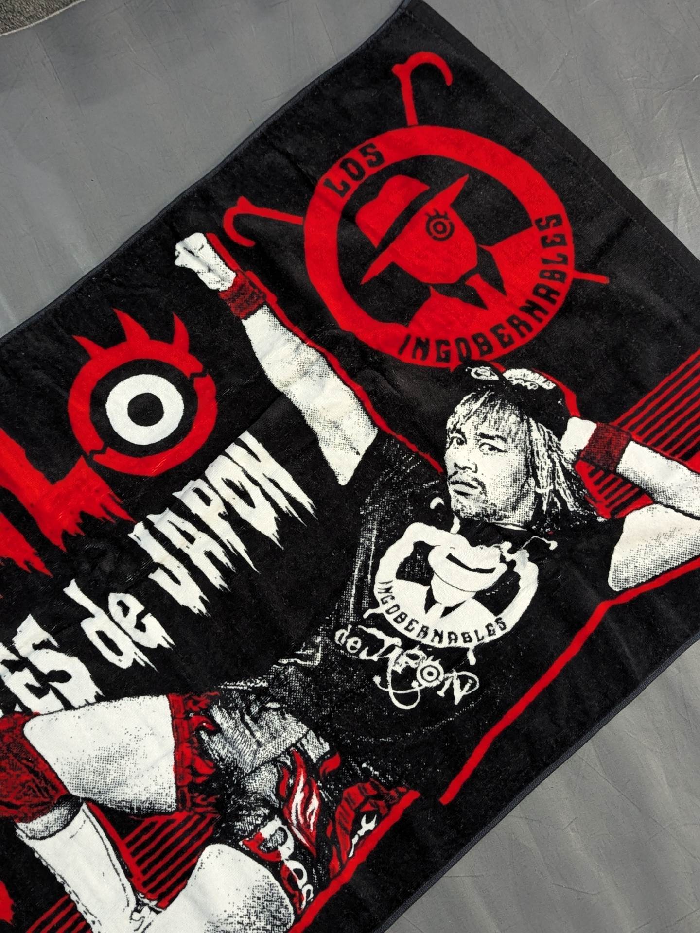 新日本プロレス　内藤哲也　バスタオル　アクリルスタンドセット 内藤哲也 バスタオル – 闘道館