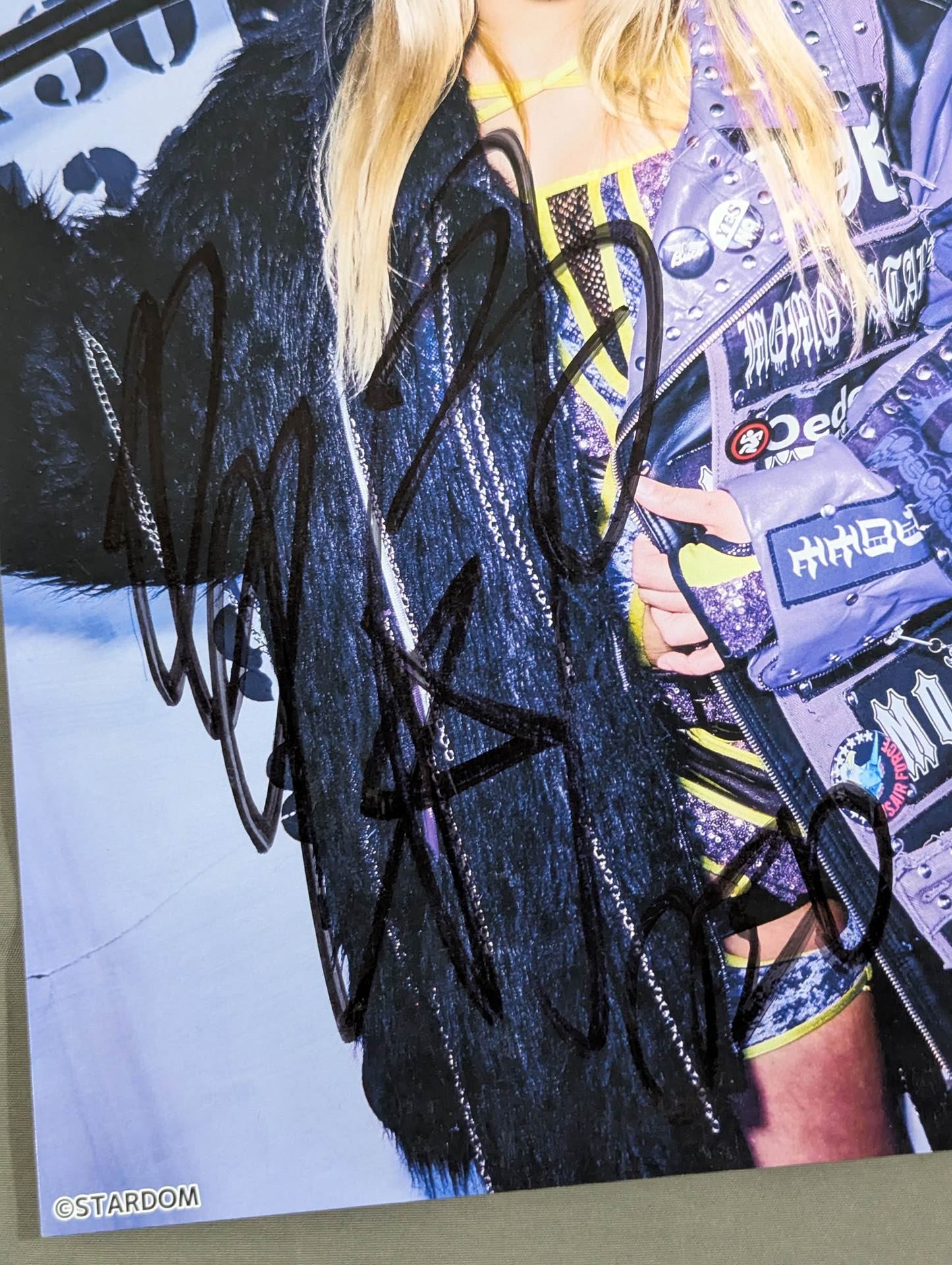 渡辺桃直筆サイン入り記念フォトフレーム　スターダム　女子プロレス 📢本日受注最終日📢 渡辺桃直筆サイン入り記念フォトフレーム 5☆STAR