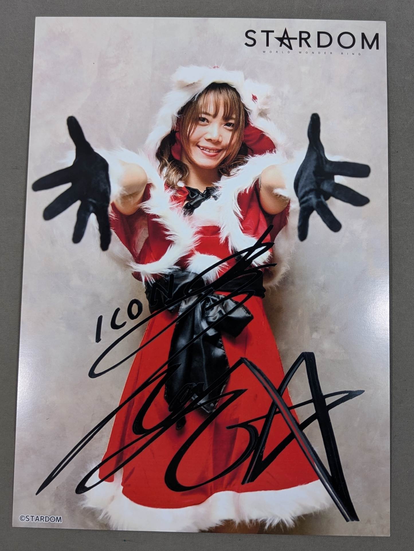 岩谷麻優 ポートレート サンタver