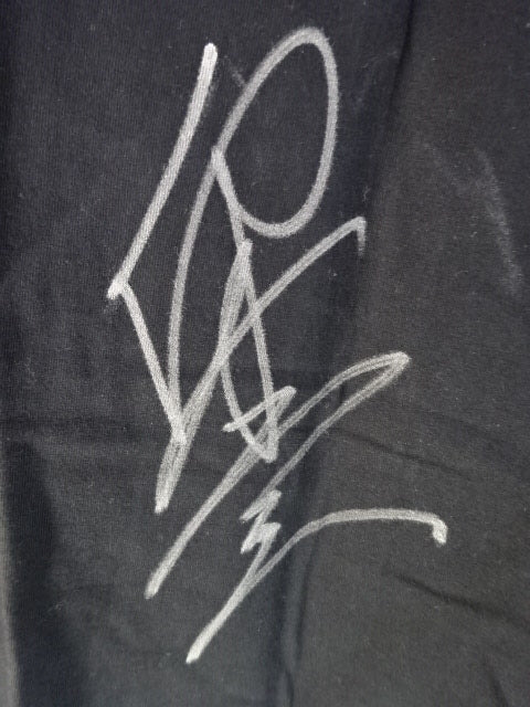 【直筆サイン入り】伊東竜二「20th anniversary 死」 Tシャツ