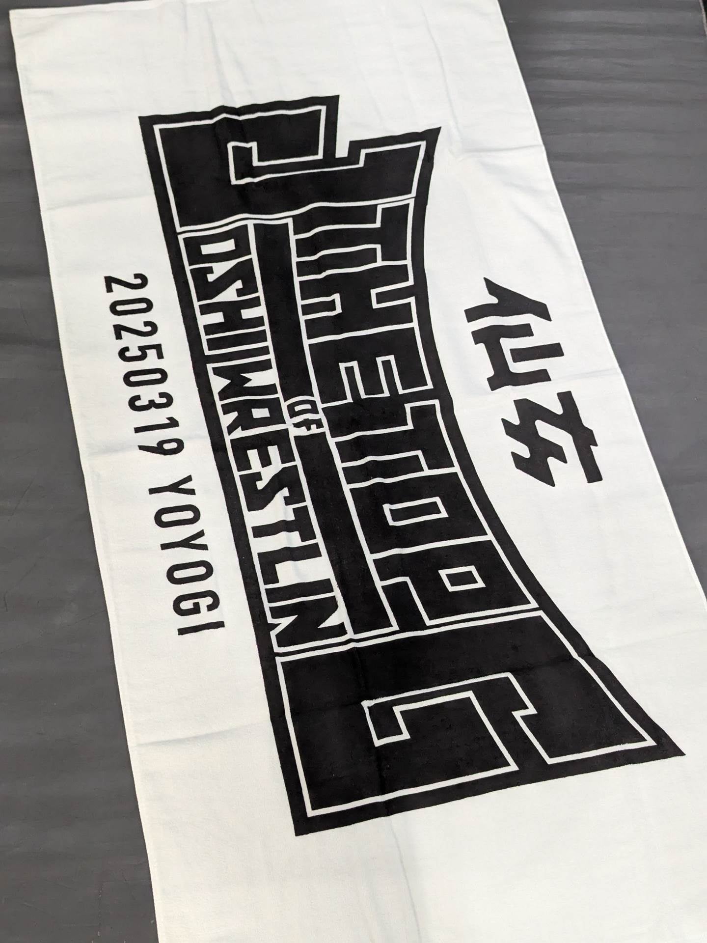 Sendai Girls Pro-wrestling  "THE TOP of JOSHI "Wrestling" Bath Towel