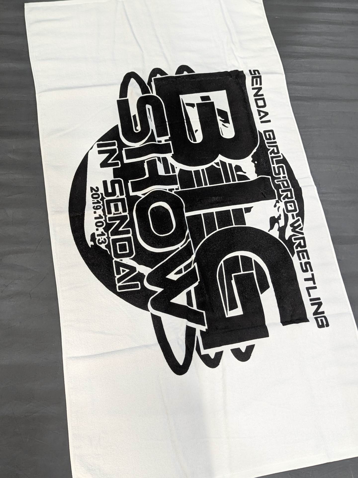 Sendai Girls Pro-wrestling "BIG SHOW in SENDAI" Bath Towel
