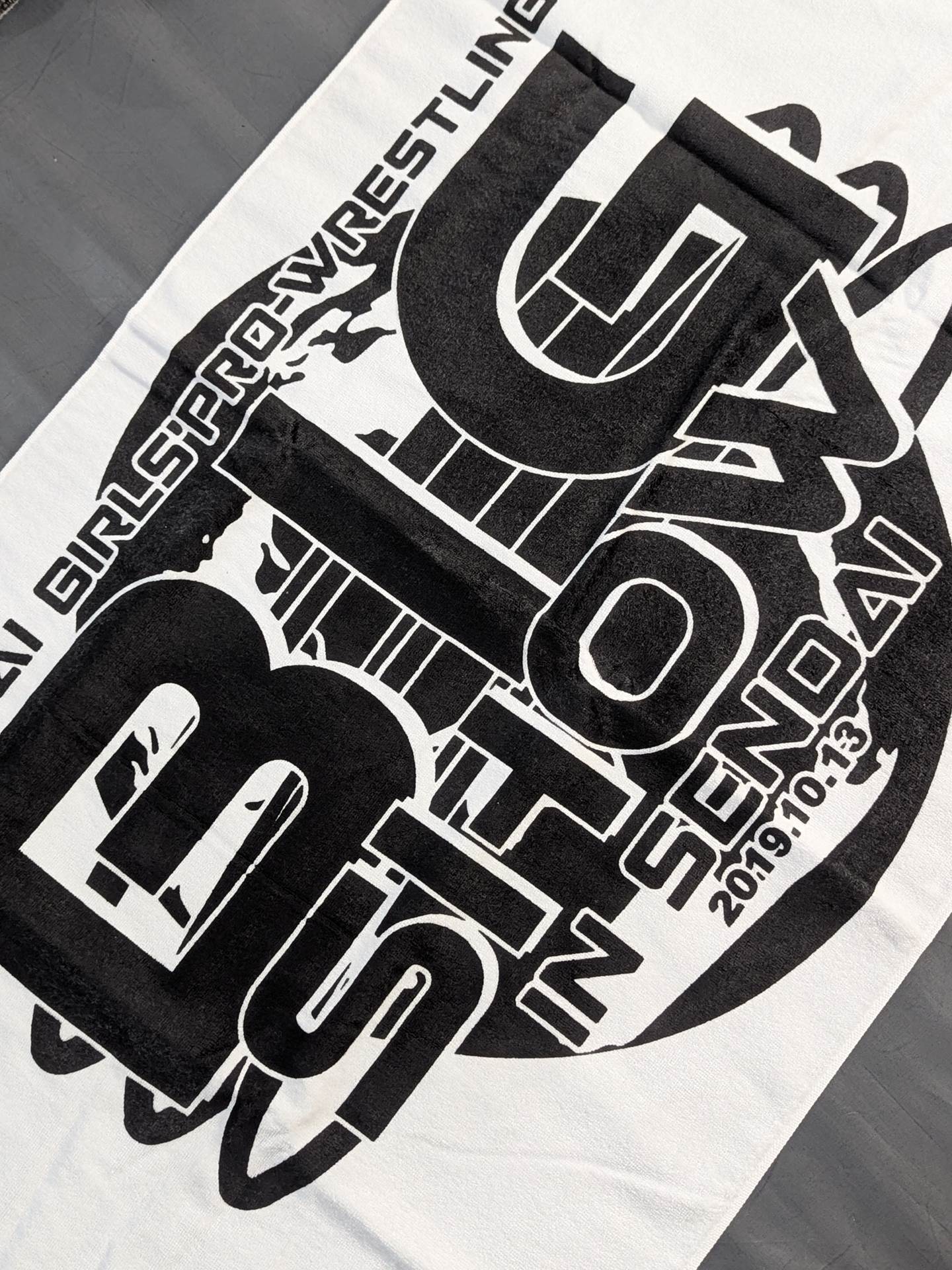 Sendai Girls Pro-wrestling "BIG SHOW in SENDAI" Bath Towel