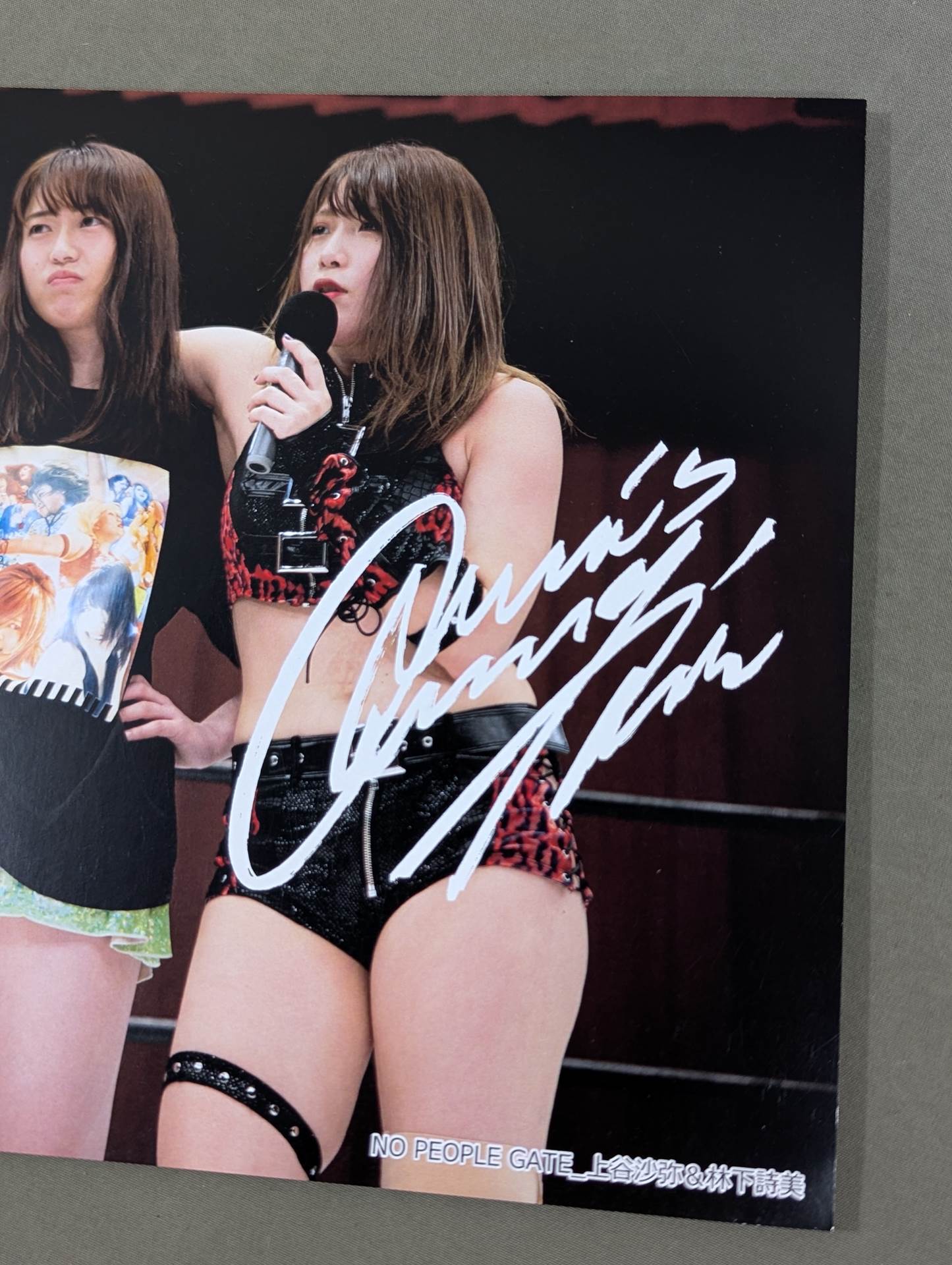 林下詩美 ポートレート 6枚 林下詩美＆上谷沙弥 スターダムポートレート (NO PEOPLE GATE 2020③
