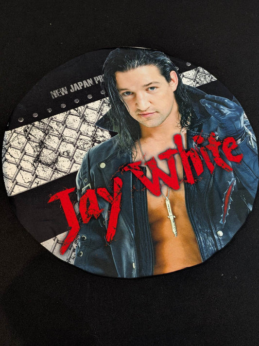 Jay White Circle Towel