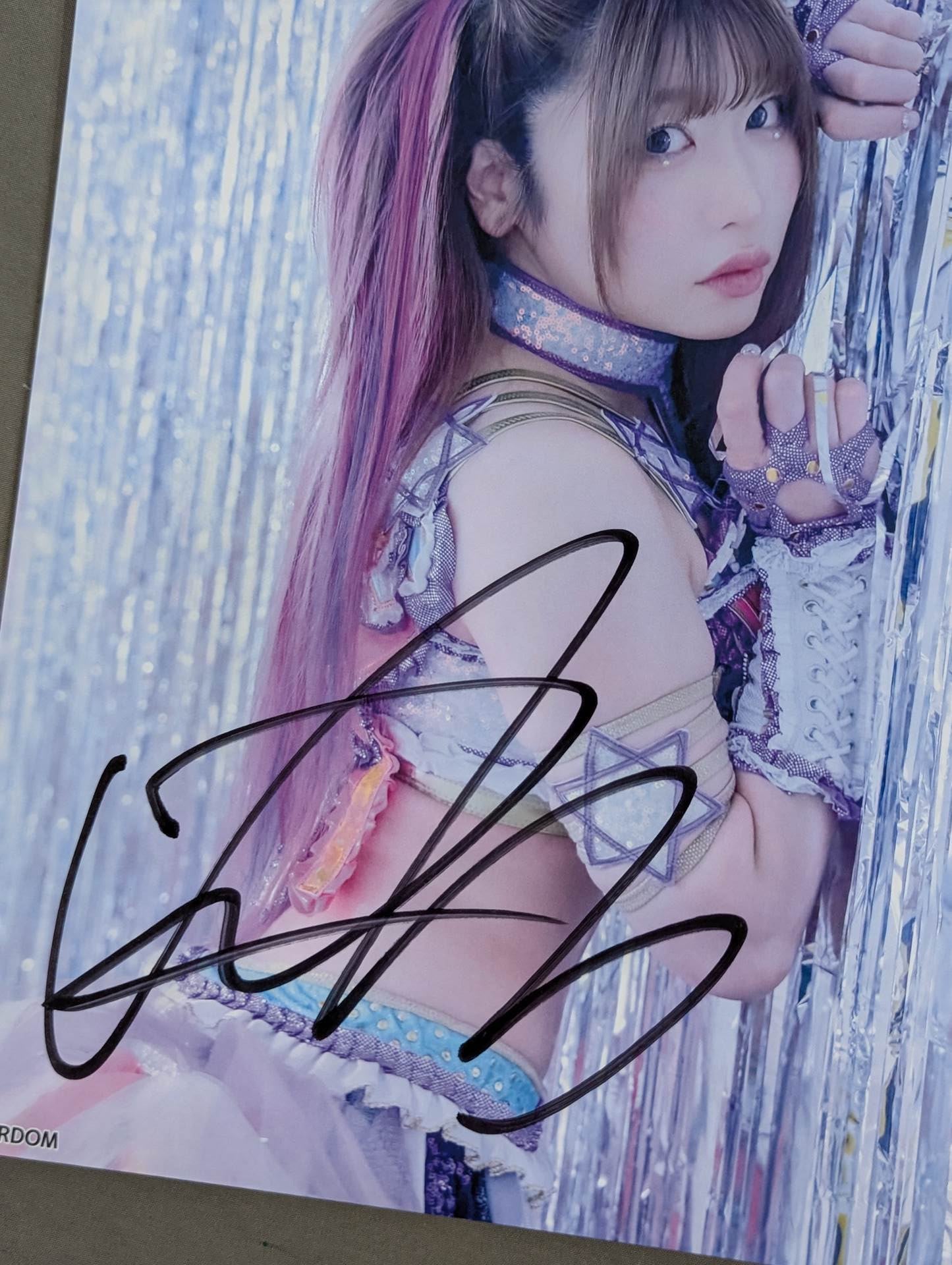 中野たむ 直筆サイン入り スターダムポートレート(C-8) – 闘道館