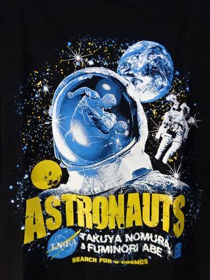 【直筆Wサイン入り】アストロノーツ「AUTRONAUTS」Tシャツ①(ブラック)
