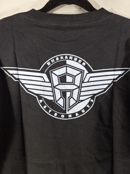 【直筆Wサイン入り】アストロノーツ「AUTRONAUTS」Tシャツ①(ブラック)