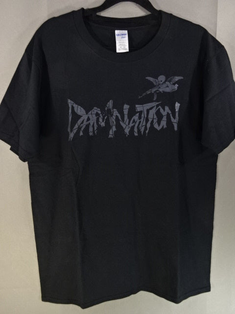 DAMNATION Logo T-Shirt (1) (Black)