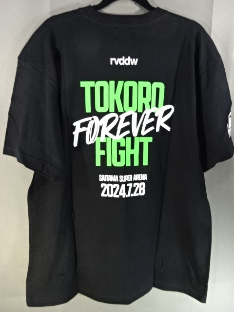 Hideo Tokoro×reversal  "TOKORO MMA GRAPPLER" T-shirt (1) (black)