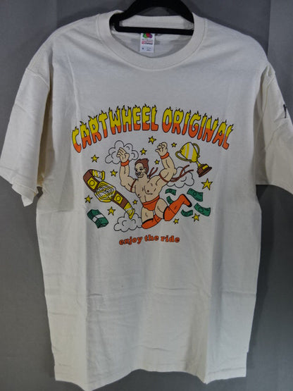 【hand signed autograph】 Jack Cartwyll "CARTWHEEL ORIGINAL" T-shirt