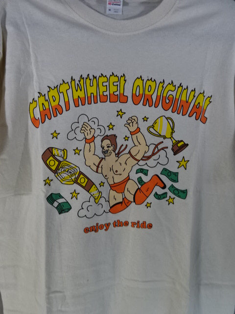 【hand signed autograph】 Jack Cartwyll "CARTWHEEL ORIGINAL" T-shirt