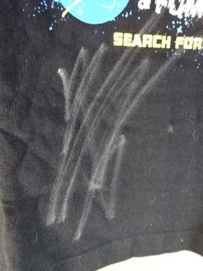 【Takuya Nomura  hand signed autograph Astronauts "AUTRONAUTS" T-shirt (1) (black)