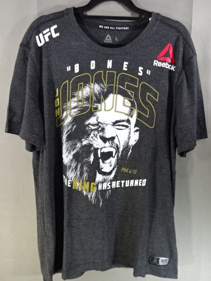 John Jones "THE KING HAS RETURNED" T-Shirt