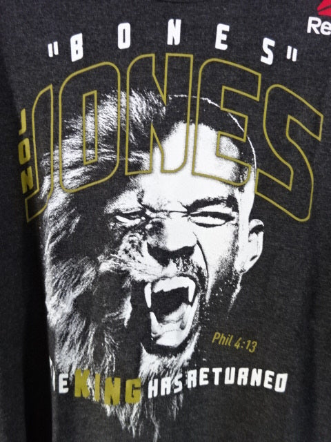 John Jones "THE KING HAS RETURNED" T-Shirt