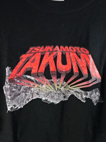 【hand signed autograph】 Takumi Tsukamoto "TSUKAMOTO TAKUMI" T-shirt
