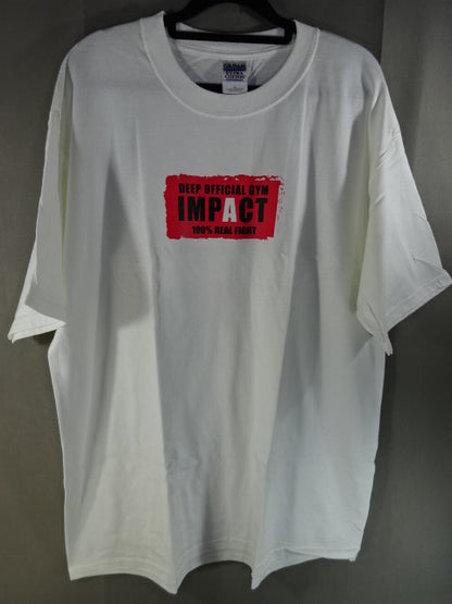 DEEP OFFICIAL GYM IMPACT T-Shirt (1) (White)