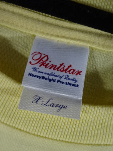 "brother" YASSHI T-Shirt (1) (Yellow)