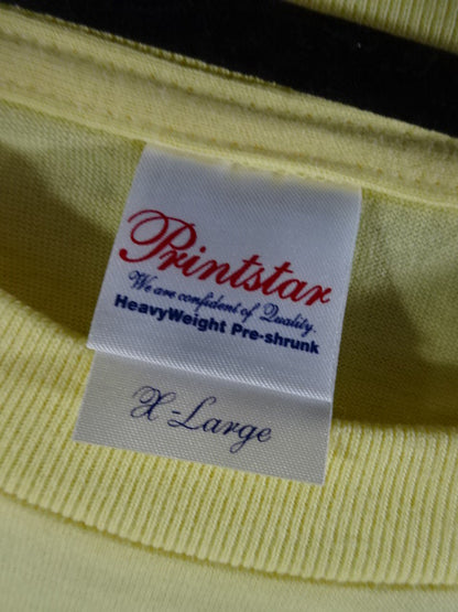 "brother" YASSHI T-Shirt (1) (Yellow)