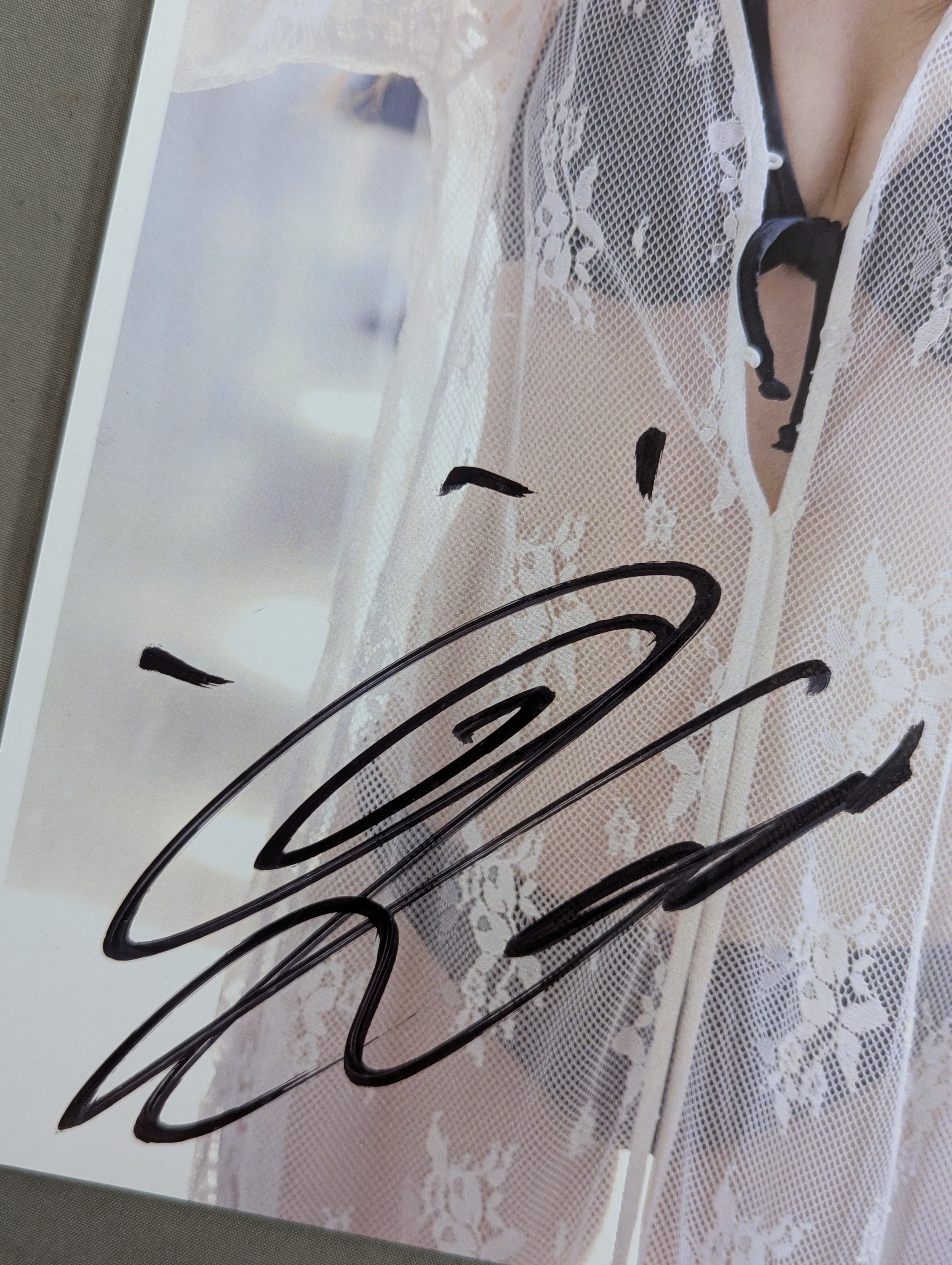 宝城カイリ 直筆サイン入り スターダムポートレート(A-3) – 闘道館