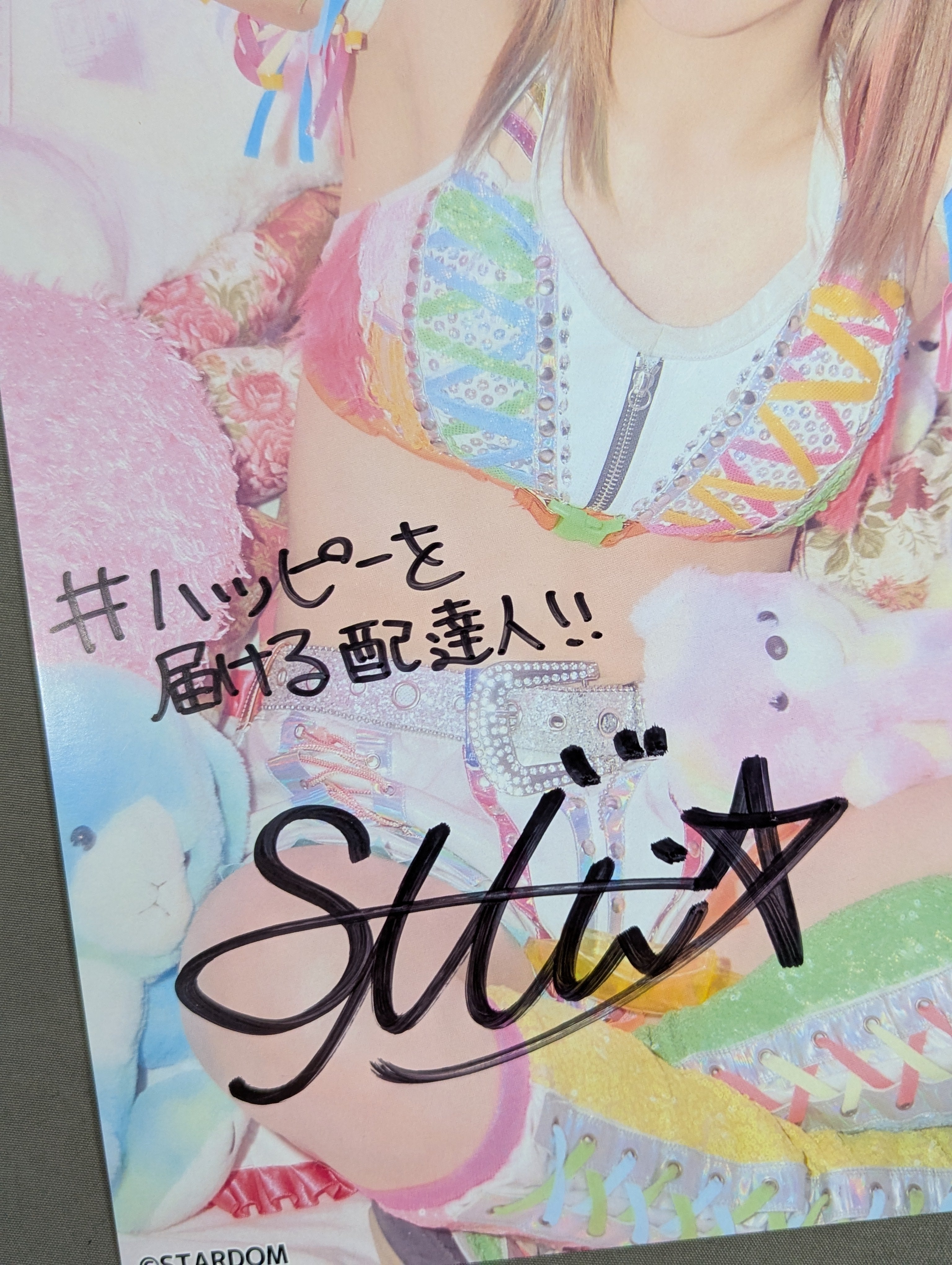 ナイスなやつら ～未来はイイトコロ～大きなサイン入りポスター 星来芽依 直筆サイン入り スターダムポートレート(A-5) – 闘道館