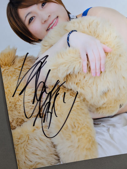 安納サオリ 直筆サイン入りポートレート(G-8)