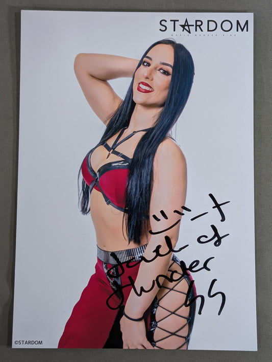 Gina hand signed autograph stardom Pro-Photo (A-1)