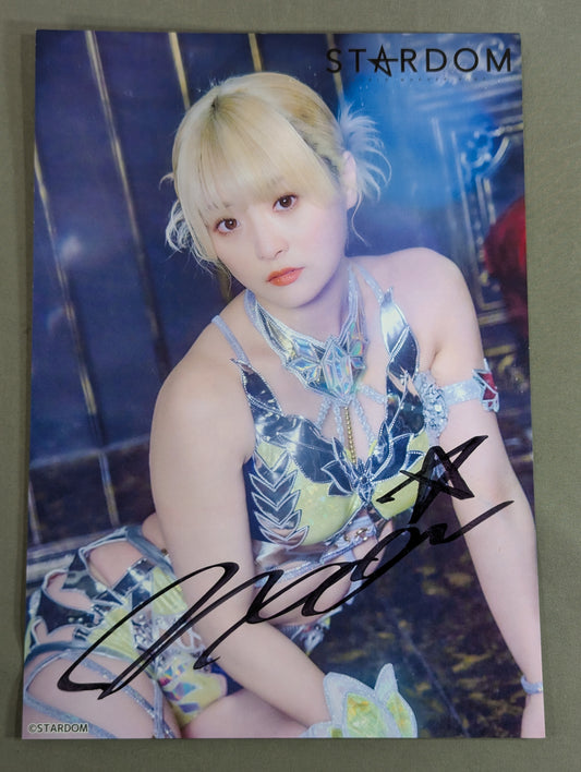 NATSUPOI  hand signed autograph  Starda Pro-Photo (P-1)