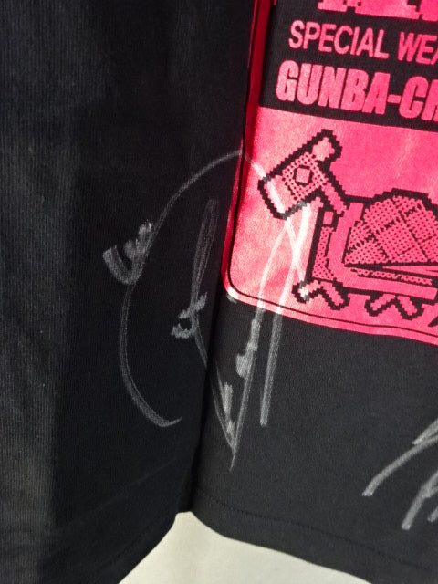 [Autographed triple autographed] Blood Midoro Brothers III "SUPER CHIMIDORO BROS." T-shirt