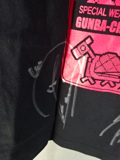 [Autographed triple autographed] Blood Midoro Brothers III "SUPER CHIMIDORO BROS." T-shirt