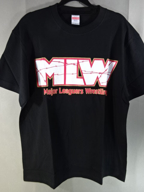 MLW Logo T-Shirt (1) (Black)