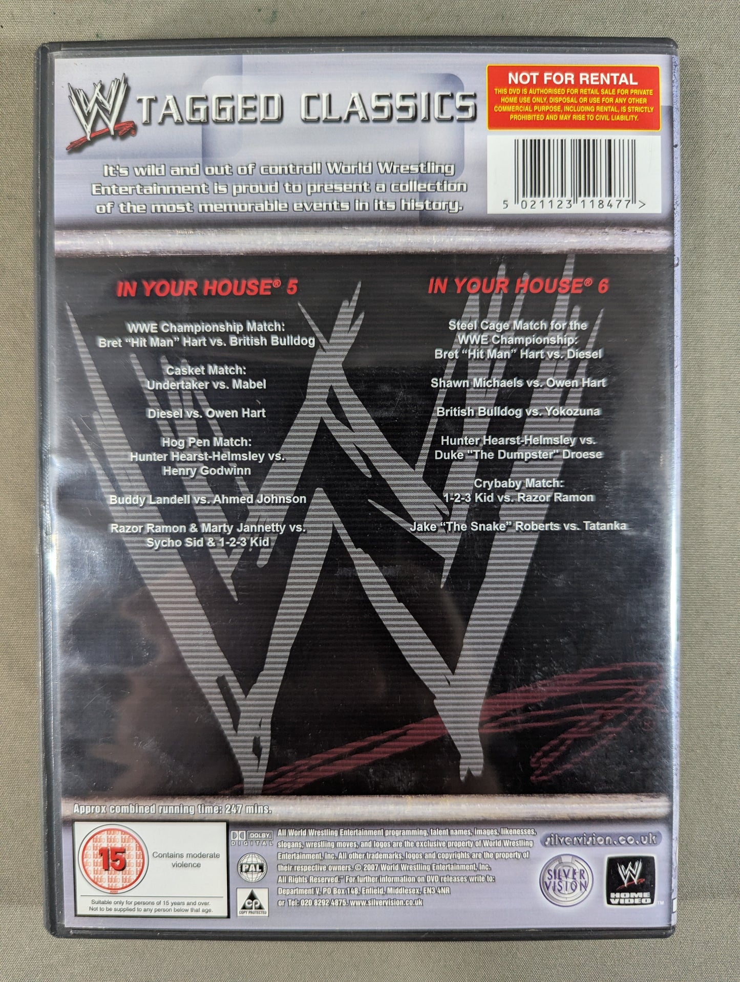 ★WWE TAGGED CLASSICS★ IN YOUR HOUSE 5＆6