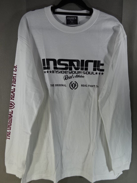 INSPIRIT Long Sleeve T-Shirt (1) (White)