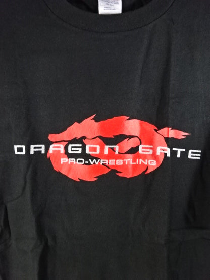 Dragon Gate Logo T-Shirt (1) (Black)