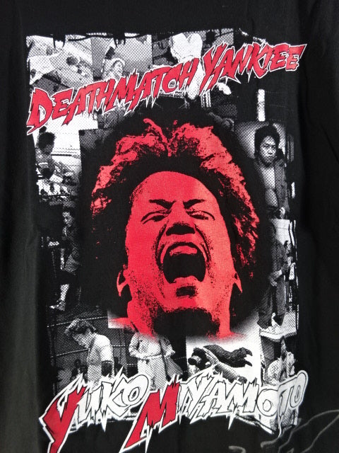 【hand signed autograph】 Yuko Mｉｙａｍｏｔｏ Pro Wrestling 2017 T-Shirt